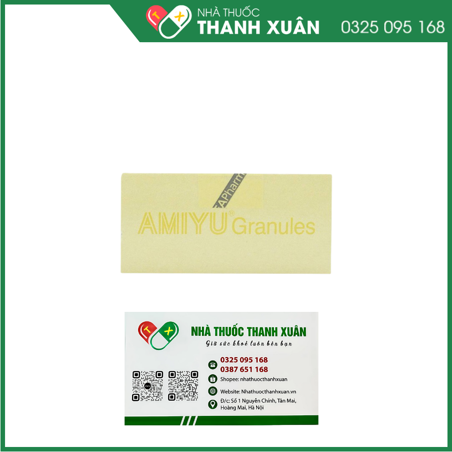 Thuốc cốm AMIYU Granules cung cấp các acid amin trong suy thận mạn tính